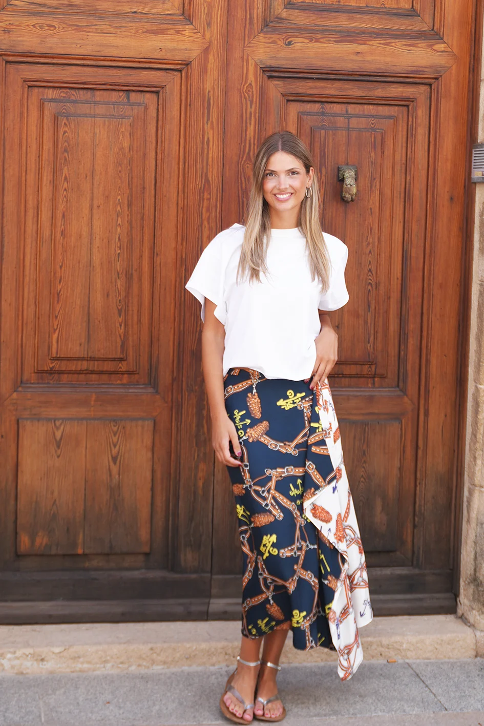 Reversible style skirt tibi size M front