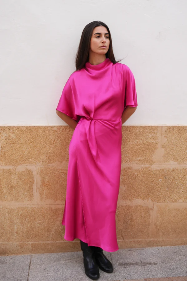 Fucsia dress Stine Goya size S front main