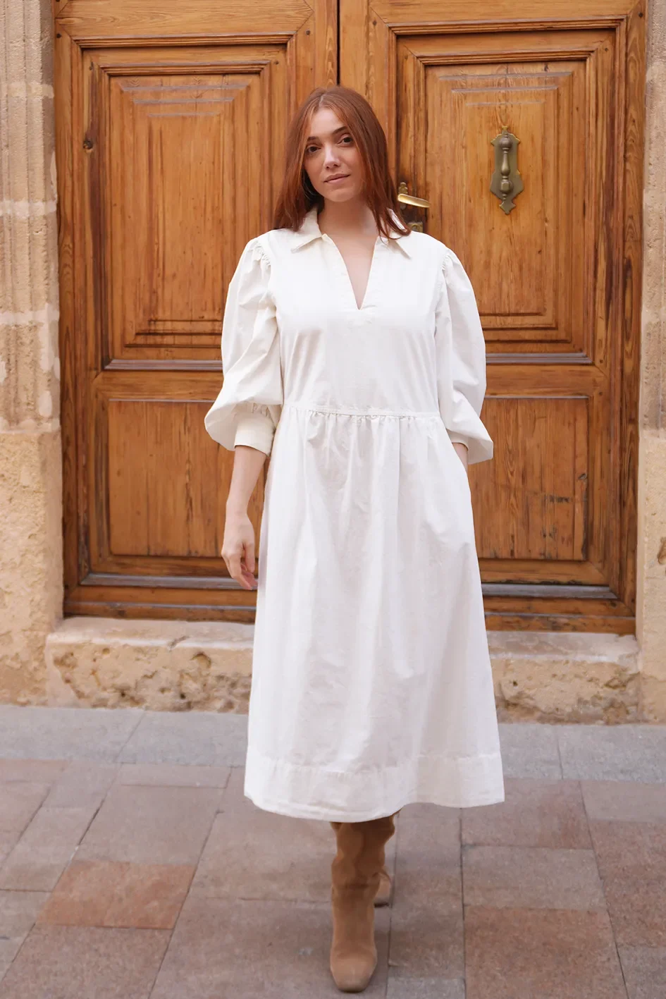 White maxi dress sea new york size M front main image